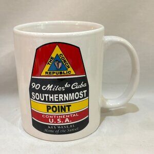 Key West Southernmost Point of US Mug The Conch Republic 90 Miles from Cuba